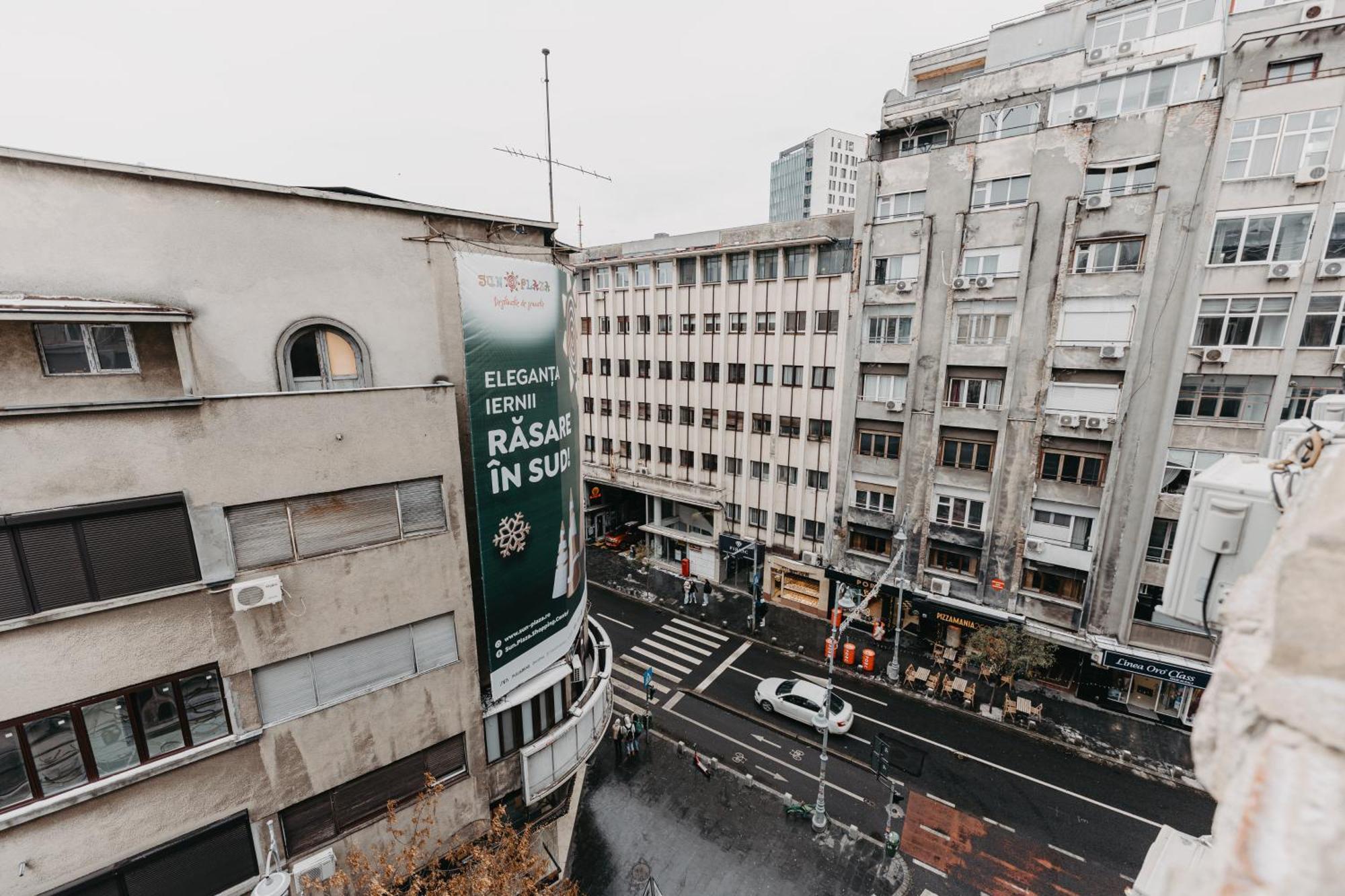 Apartament Piata Amzei 1 Bukurešť Exteriér fotografie