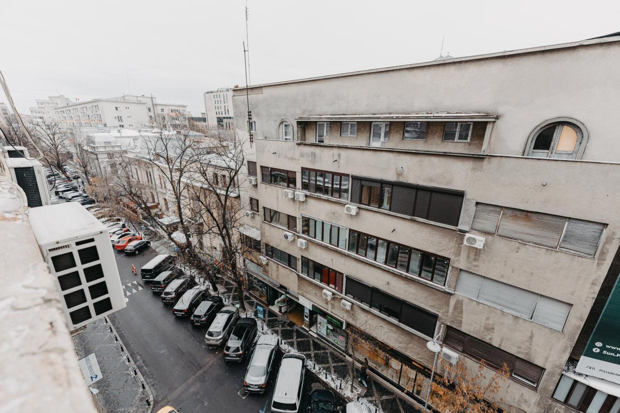 Apartament Piata Amzei 1 Bukurešť Exteriér fotografie